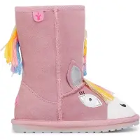 Emu australia Teddystövlar - Magical Unicorn - Pale Pink - - 24 - Teddystövlar