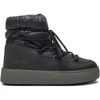 Moon Boot Women's Low Track Low Nylon Water-Repellent Black
