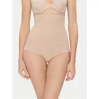Ysabel Mora High-waisted Shaping Briefs By Beige L Kvinna