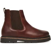 Birkenstock Highwood Natural Leather Narrow Stövlar