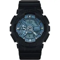 Casio Klocka - - GA-110CD-1A2ER - Svart Plast - 51 mm - 20 bar