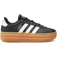 Adidas Låg sneaker 'Vl Court Bold' svart / vit