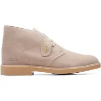 Clarks Beige Mockaskinn Herrstövel