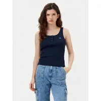 Tommy Hilfiger Button ärmlös T-shirt