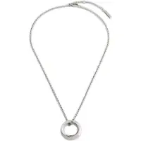 Calvin Klein Twisted Circle Pendant Necklace