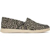 Toms Slip-in 'Alpargata Plus' svart / vit