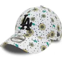 New Era Keps - 9Forty - Dodgers - Vit m. Solros - - 4-6 år (104-116) - Keps