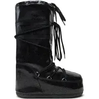 Moon Boot Vinterkängor - Ikon Glitter - Svart - - 39/41 - Vinterkängor