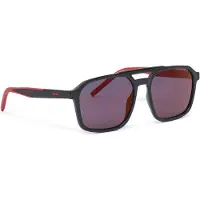 HUGO Double-bridge sunglasses with two-tone temples