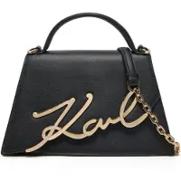 Karl Lagerfeld Handväska guld / svart