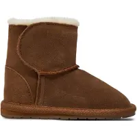 Emu australia Teddystövlar - Toddle - Brun m. Velcro - - 6-12 mån - Teddystövlar