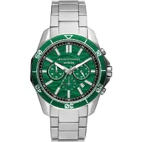 Giorgio Armani Spencer Chronograph Silver green AX1957