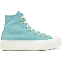 Converse Chuck Taylor All Star Lift Platform Gold Skor