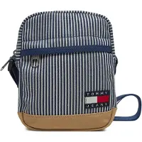 Tommy Hilfiger Axelväska - Ess dagligen Stripe - Hickory Stripe - - One Size - Axelväska