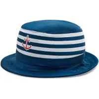 Playshoes Hatt marinblå / ljusröd / vit