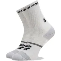 Compressport Pro Marathon Socks V2.0 - White Black, Size Size 2
