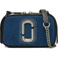 Marc Jacobs Denim Chain Snapshot Axelväska