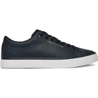 Tommy Hilfiger Låg sneaker marinblå / blodröd / vit