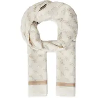 GUESS Halsduk 'KATYA SCARF 90X180' beige / vit
