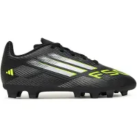 Adidas Fotbollsskor - F50 Klubb FG/MG J - Svart/Irla - - 33 - Fotbollsskor