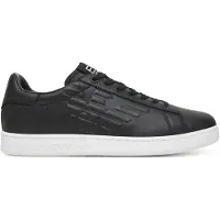 Emporio Armani unisex. 7X000331_AF10848 Classic Cc skor svart (44), Hud, Karta, Nyckelband, Casual