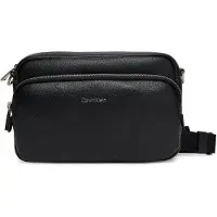 Calvin Klein Logo Pebbled Crossbody Camera Bag