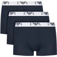 Emporio Armani Boxershorts marinblå / vit