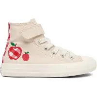 Converse Höga sneakers CHUCK TAYLOR ALL STAR CHECKERED ACCENTS EASY-ON flickor - Vit - 33