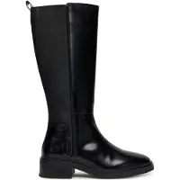 Tommy Hilfiger Leather Square Toe Knee High Boots