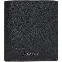 Calvin Klein Leather Rfid Foil Logo Trifold Wallet