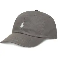 Ralph Lauren för kvinnor. 211912843017 Den ikoniska grå kepshatten i bomull (OSFA), Casual