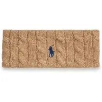 Ralph Lauren för kvinnor. 455981426003 Pannband i ull och kashmir, beige (OSFA), Casual