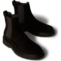 Calvin Klein Suede Lug Chelsea Boots
