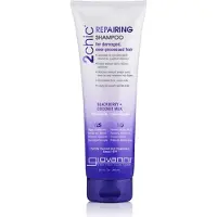 Hairlabs Giovanni, 2chic, repairing shampoo, for hair damaged by frequent perms and dyes, blackberry + coconut milk, 250 ml (8.5 fl oz)