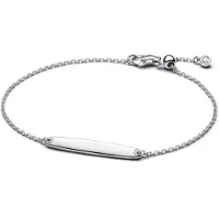 Pandora Moments armband graverbar silver 594010C01-20