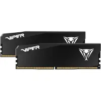 Patriot VIPER ELITE 5 ULTRA - DDR5 - sats - 64 GB: 2 x 32 GB - DIMM 288-pin - 6400 MT/s / PC5-51200 - CL32 - 1.4 V - ej buffrad - on-die ECC - svart