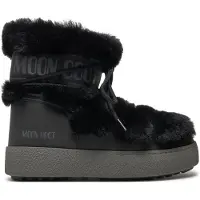 Moon boot - Après-ski - Ltrack Faux Fur Wp Black för Unisex - Storlek 38 - Svart