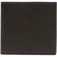 Ralph Lauren unisex. 405914235001 Plånbok i brunt kornigt läder (OSFA), Casual, Klassisk, Hud