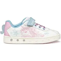 Geox Sneakers J SKYLIN GIRL flickor - Vit - 24
