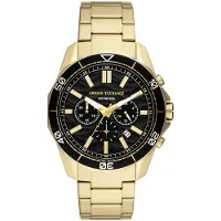 Giorgio Armani Spencer Chronograph gold black AX1958