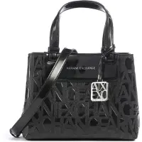 Armani Exchange för kvinnor. XW001576AF17290UC001 Shopper mongorama svart (OSFA), Casual, Polyester