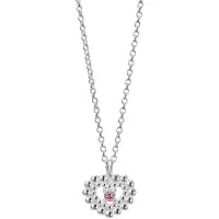 Kalevala Koru Pink Ribbon 2025 Circle of Light silver halsband pink 2269483J45