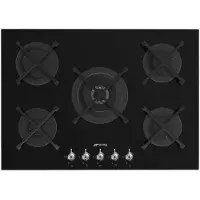 Smeg Pv375n 75 Cm Gashäll 5 Brännare