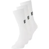 Björn Borg Core Crew Polyamide Socks 3-pack Vit, 36-40