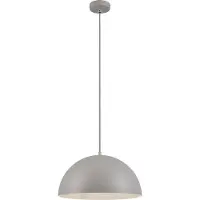 Schöner Wohnen Hänglampa Ali, dimbar, Creme / bärnsten, Vardagsrum / matsal, Metall, Skandinavisk, Pendellampa
