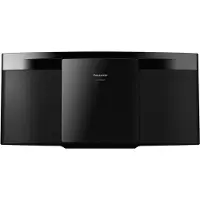 Panasonic SC-HC212, Home audio micro system, Black, 1 discs, 20 W, 1-way, 8 cm