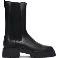 Calvin Klein Leather Tall Chunky Chelsea Boots