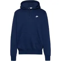 Nike Luvtröja Club - Obsidian/Vit, storlek X-Small