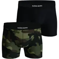 Björn Borg Premium Cotton Stretch Boxer 2-pack Svart, XS