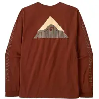 Patagonia Långärmade T-shirts M's L/S Driftways Organic T-Shirt man - Brun - EU L